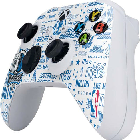 NBA Dallas Mavericks Historic Blast Xbox Series S Controller Skin