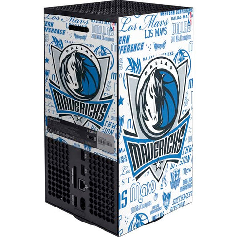 NBA Dallas Mavericks Historic Blast Xbox Series X Bundle Skin