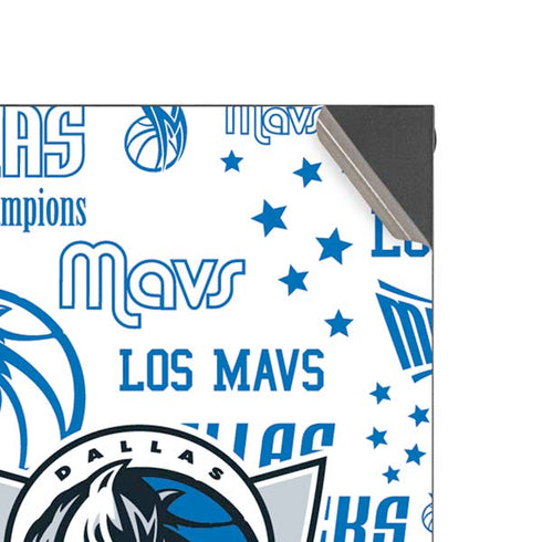 NBA Dallas Mavericks Historic Blast Xbox Series X Console Skin