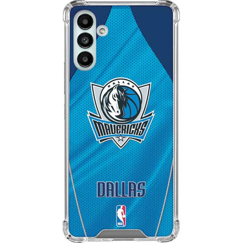 NBA Dallas Mavericks Jersey Galaxy A13 5G Clear Case