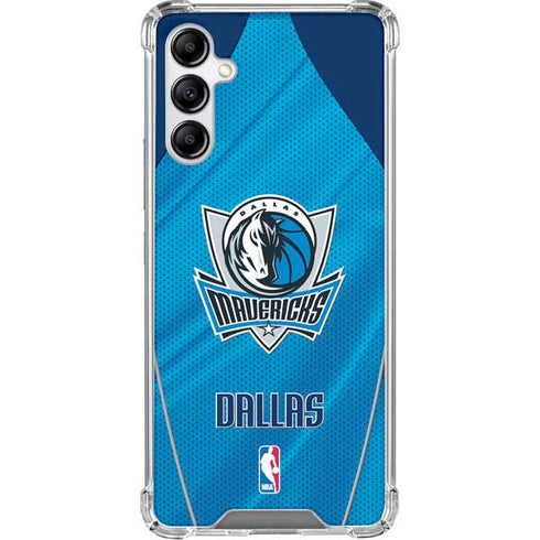 NBA Dallas Mavericks Jersey Galaxy A15 5G Clear Case