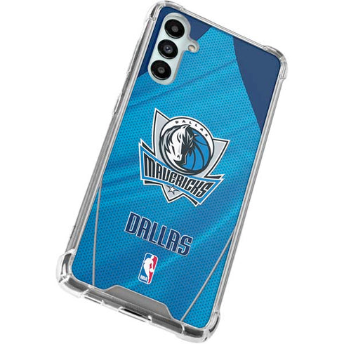 NBA Dallas Mavericks Jersey Galaxy A15 5G Clear Case