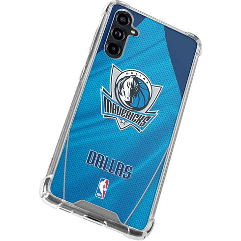 NBA Dallas Mavericks Jersey Galaxy A54 5G Clear Case
