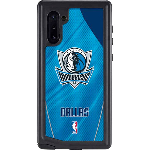 NBA Dallas Mavericks Jersey Galaxy Note 10 Waterproof Case