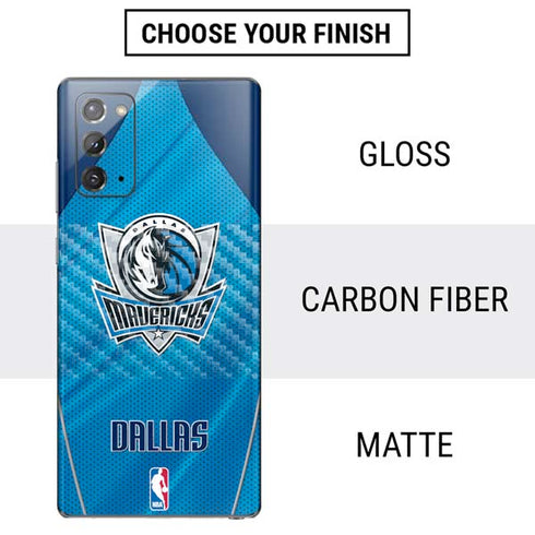 NBA Dallas Mavericks Jersey Galaxy Note20 5G Skin