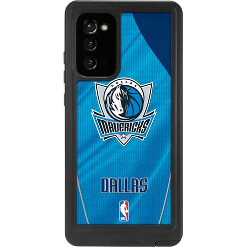 NBA Dallas Mavericks Jersey Galaxy Note20 5G Waterproof Case