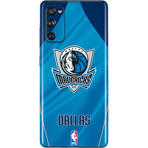 NBA Dallas Mavericks Jersey Galaxy S20 Fan Edition Skin