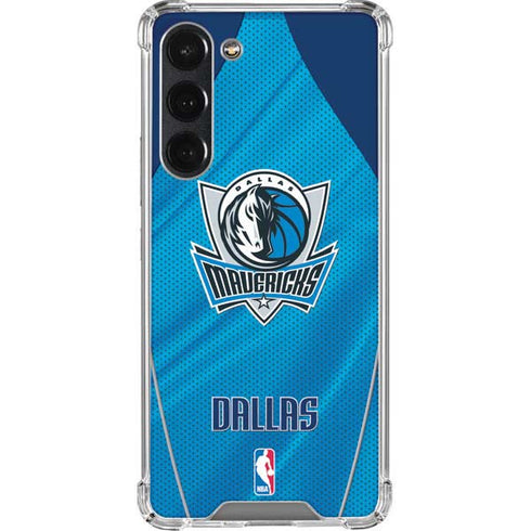 NBA Dallas Mavericks Jersey Galaxy S23 Plus Clear Case