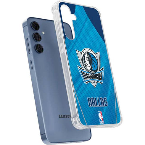 NBA Dallas Mavericks Jersey Galaxy S24 Clear Case