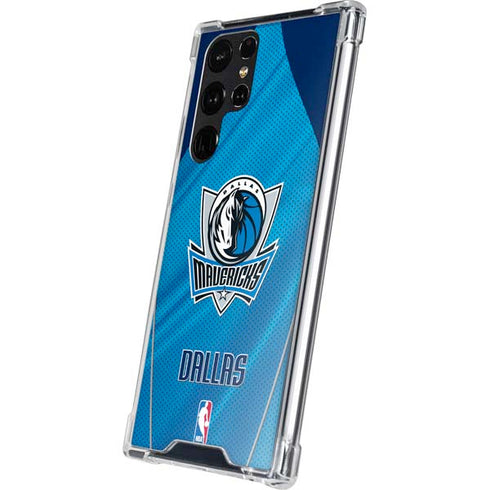 NBA Dallas Mavericks Jersey Galaxy S24 Ultra Clear Case