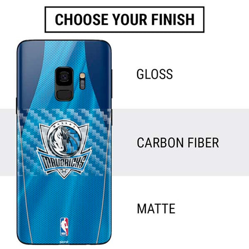 NBA Dallas Mavericks Jersey Galaxy S9 Skin