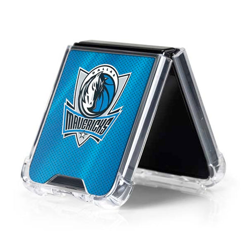 NBA Dallas Mavericks Jersey Galaxy Z Flip5 5G Clear Case