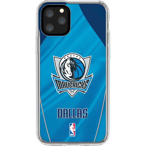 NBA Dallas Mavericks Jersey iPhone 11 Pro Clear Case