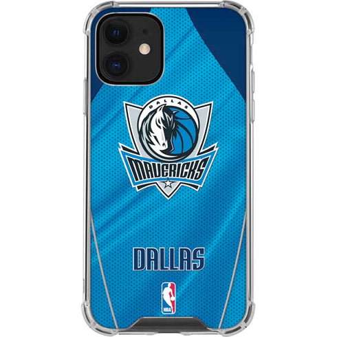 NBA Dallas Mavericks Jersey iPhone 12 Mini Clear Case