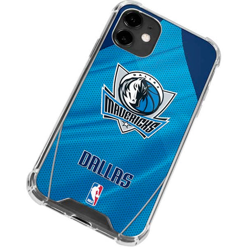 NBA Dallas Mavericks Jersey iPhone 12 Mini Clear Case