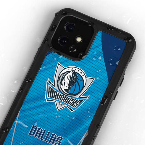 NBA Dallas Mavericks Jersey iPhone 12 Mini Waterproof Case