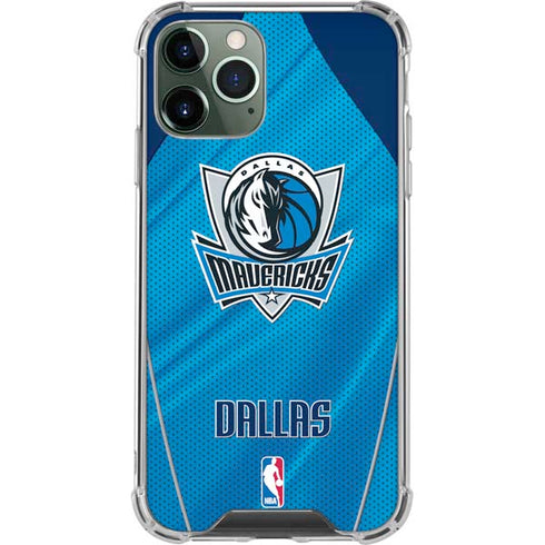 NBA Dallas Mavericks Jersey iPhone 12 Pro Clear Case
