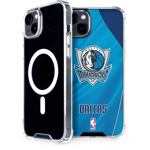 NBA Dallas Mavericks Jersey iPhone 15 Plus MagSafe Case