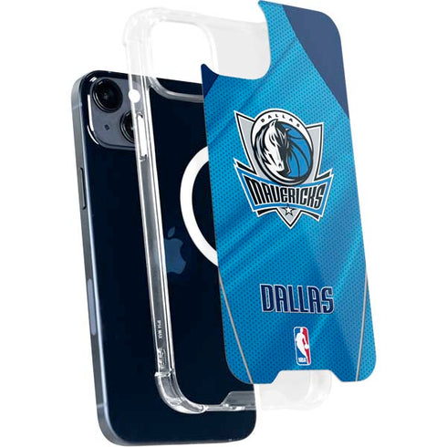 NBA Dallas Mavericks Jersey iPhone 15 Plus MagSafe Case