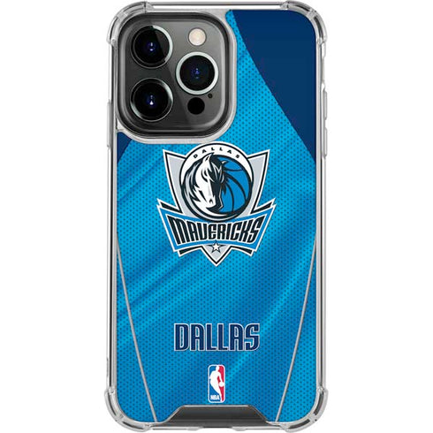 NBA Dallas Mavericks Jersey iPhone 14 Pro Clear Case