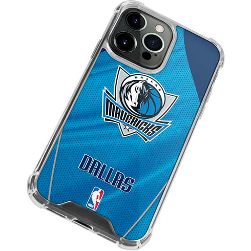 NBA Dallas Mavericks Jersey iPhone 14 Pro Clear Case