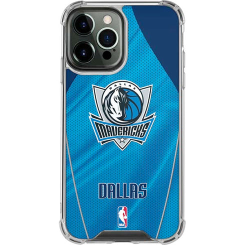 NBA Dallas Mavericks Jersey iPhone 14 Pro Max Clear Case
