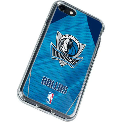 NBA Dallas Mavericks Jersey iPhone SE (2nd & 3rd Gen) Clear Case