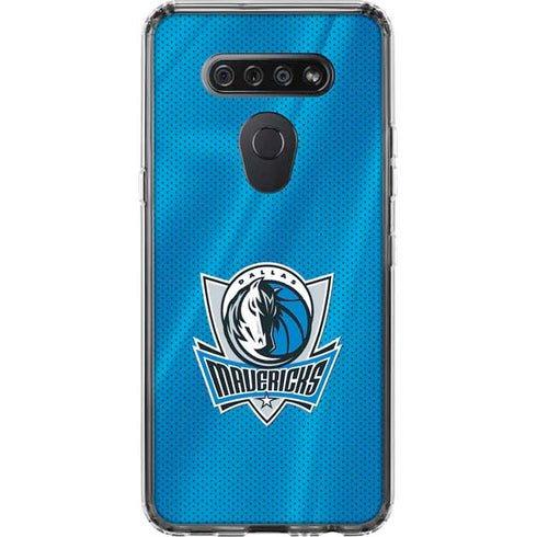 NBA Dallas Mavericks Jersey LG K51/Q51 Clear Case