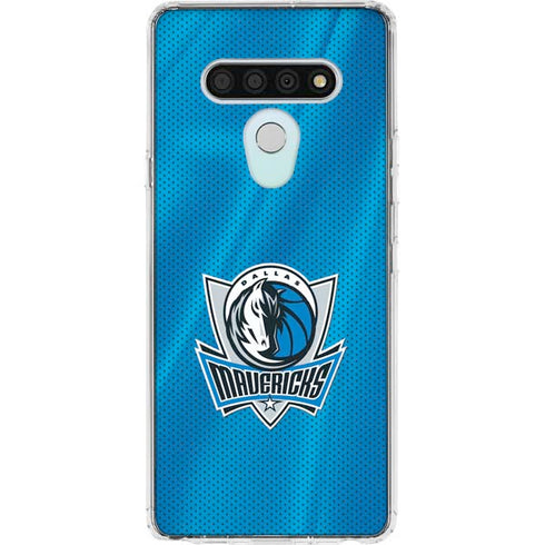 NBA Dallas Mavericks Jersey LG Stylo 6 Clear Case