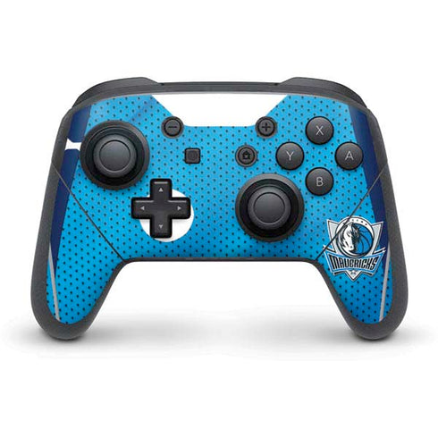 NBA Dallas Mavericks Jersey Nintendo Switch Pro Controller Skin