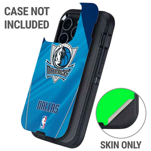 NBA Dallas Mavericks Jersey Otterbox Defender iPhone Skin