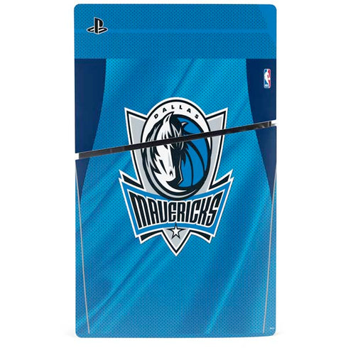 NBA Dallas Mavericks Jersey PS5 Slim Digital Edition Console Skin