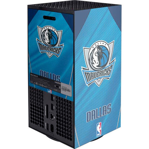NBA Dallas Mavericks Jersey Xbox Series X Console Skin