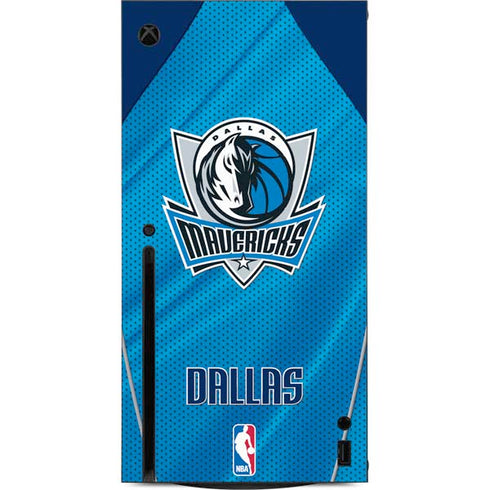 NBA Dallas Mavericks Jersey Xbox Series X Console Skin