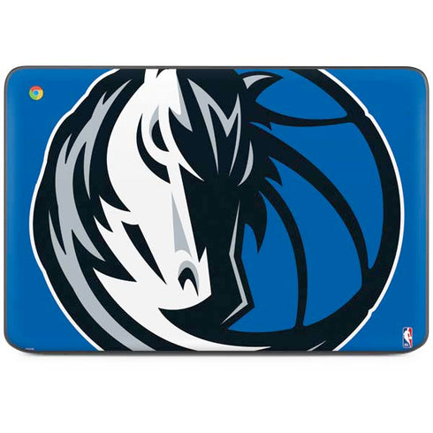 NBA Dallas Mavericks Large Logo HP Chromebook Skin