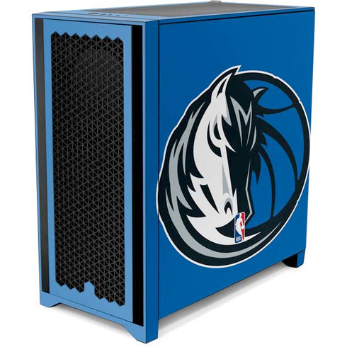 NBA Dallas Mavericks Large Logo Corsair 4000D Tempered Glass Mid-Tower ATX Case Skin