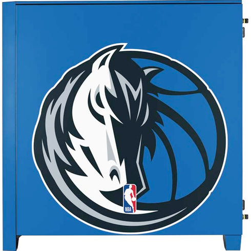 NBA Dallas Mavericks Large Logo Corsair 4000D Tempered Glass Mid-Tower ATX Case Skin