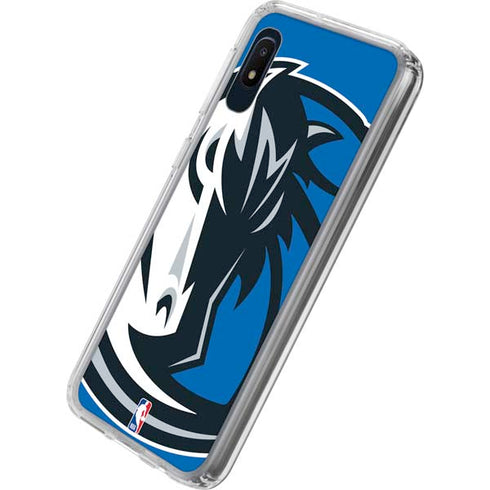 NBA Dallas Mavericks Large Logo Galaxy A10e Clear Case