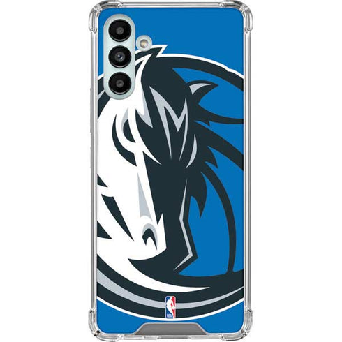 NBA Dallas Mavericks Large Logo Galaxy A13 5G Clear Case