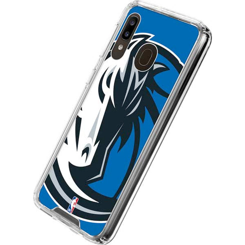 NBA Dallas Mavericks Large Logo Galaxy A30 Clear Case
