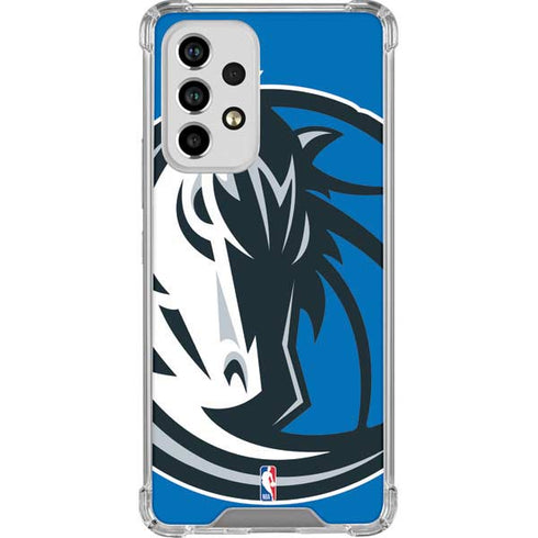 NBA Dallas Mavericks Large Logo Galaxy A33 5G Clear Case