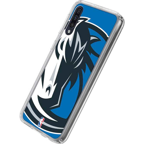 NBA Dallas Mavericks Large Logo Galaxy A50 Clear Case