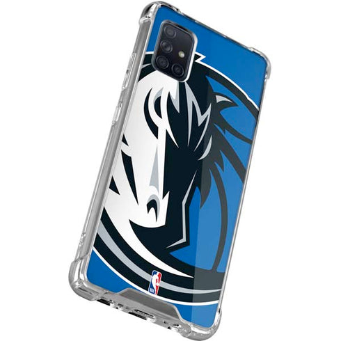 NBA Dallas Mavericks Large Logo Galaxy A51 5G Clear Case
