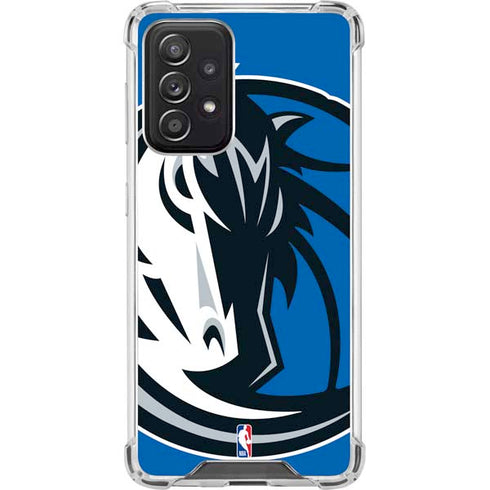 NBA Dallas Mavericks Large Logo Galaxy A52 5G Clear Case