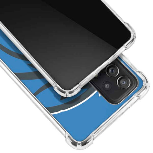 NBA Dallas Mavericks Large Logo Galaxy A52 5G Clear Case