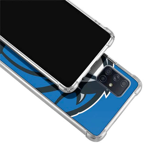 NBA Dallas Mavericks Large Logo Galaxy A71 5G Clear Case
