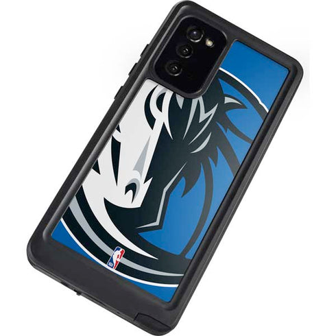 NBA Dallas Mavericks Large Logo Galaxy Note20 5G Waterproof Case