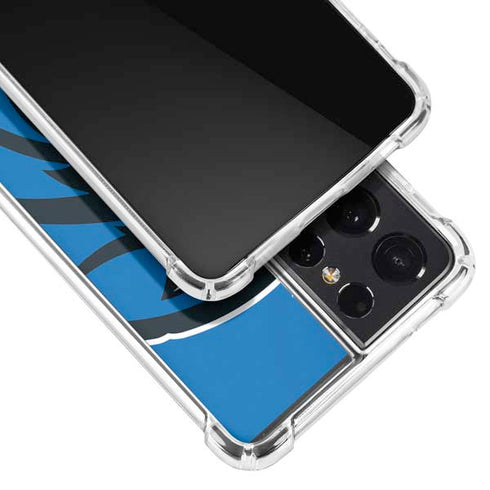 NBA Dallas Mavericks Large Logo Galaxy S21 Ultra 5G Clear Case