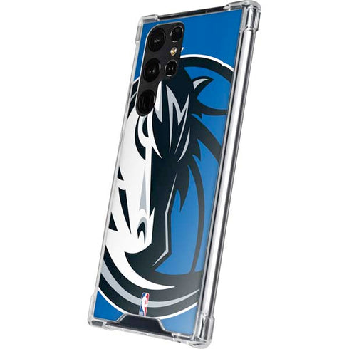 NBA Dallas Mavericks Large Logo Galaxy S24 Ultra Clear Case