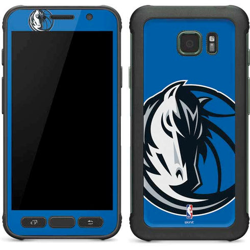 NBA Dallas Mavericks Large Logo Galaxy S7 Active Skin